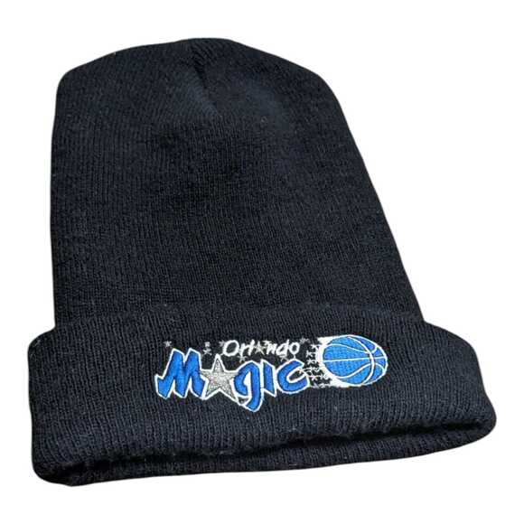 Vintage 90s Orlando Magic Logo 7 Winter Beanie Hat Cap NBA Basketball - Picture 1 of 4